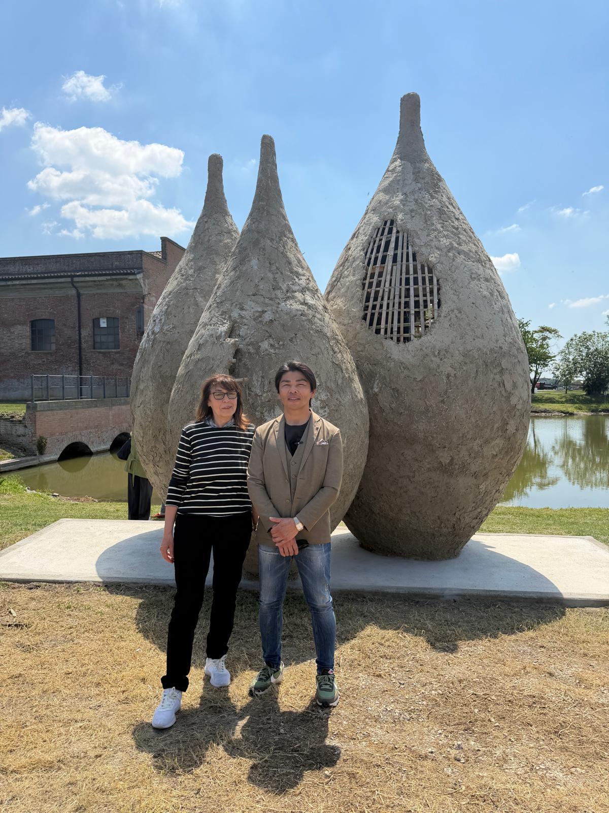 L’opera “Acqua, terre e tempo” vince la nona edizione del Premio di Scultura del Consorzio di Bonifica Pianura di Ferrara